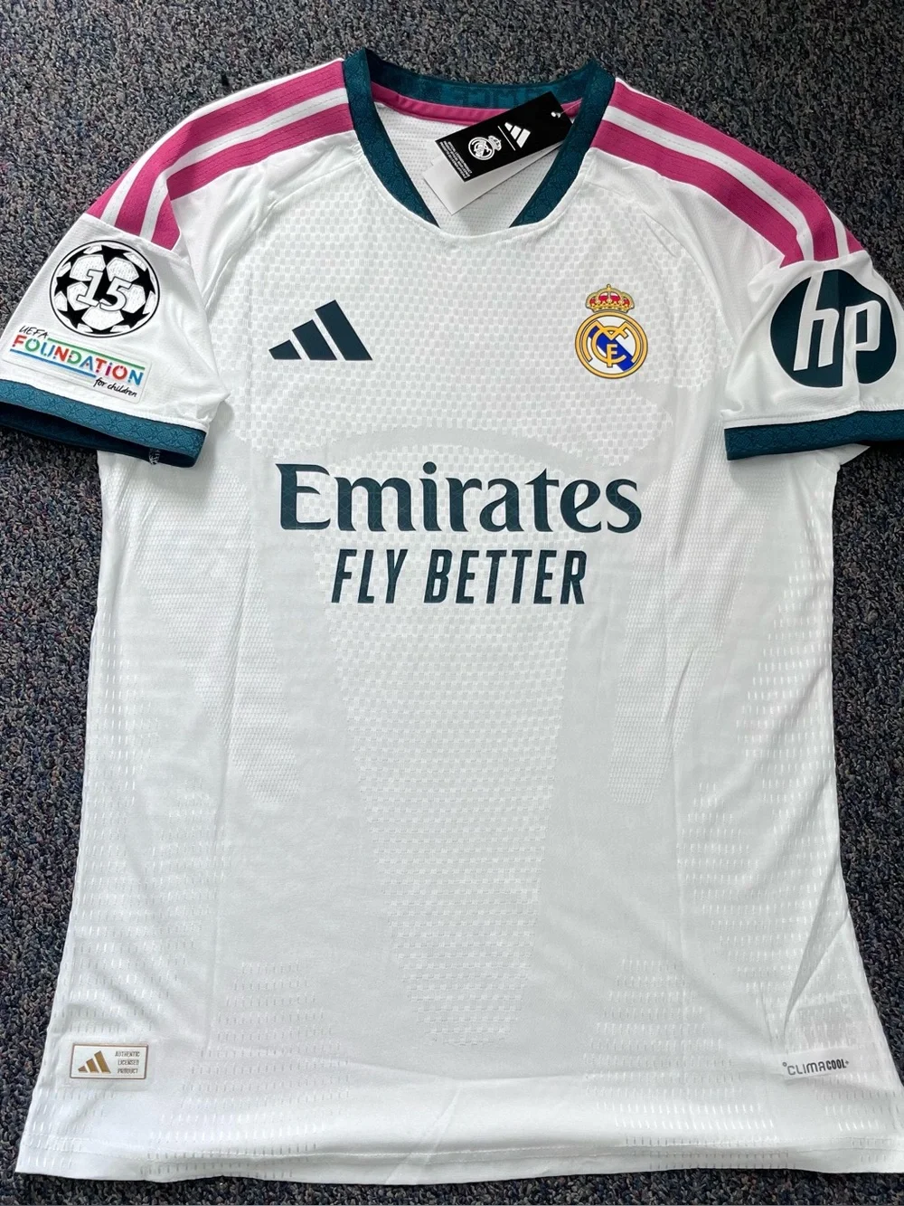 C. ESPÍ 19 REAL MADRID 26/27 HOME PLAYER VERSION JERSEY (L)